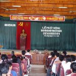 UBMTTQ huyện Đô Lương phát động đợt ủng hộ nhân dân Miền trung và Tây nguyên bị bão lụt