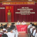UBND huyện tổ chức hội nghị sơ kết công tác thực hiện ” Dồn điền, đổi thửa”, chương trình mục tiêu quốc gia xây dựng nông thôn mới và triển khai kế hoạch ra quân làm giao thông thủy lợi nhân ngày 16/10.