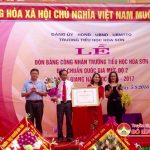 Trường tiểu học Hòa Sơn đón nhận chuẩn mức độ 2 và khai giảng năm học mới 2016 – 2017