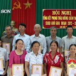 Hội nông dân xã Lưu Sơn tổ chức tổng kết phong trào nông dân thi đua SXKD giỏi giai đoạn 2012-2016