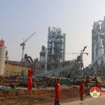 Nhà máy xi măng Sông Lam tổ chức lễ đốt lò bắt đầu hoạt động  sản xuất clinke.