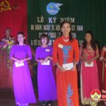 Hội phụ nữ xã Nam Sơn tổ chức hội thi sắc đẹp, tài năng, phụ nữ duyên dáng, áo dài truyền thống.