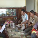 Chi cục thuế Đô Lương tổ chức cưỡng chế nợ đọng thuế đối với các hộ kinh doanh vận tải ở xã Thịnh Sơn