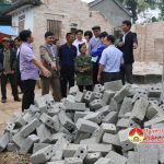 Hội nông dân huyện Đô Lương hỗ trợ các trường mần non khó khăn 12 vạn viên gạch xây dựng phòng học