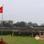 Đô Lương tổ chức giao nhận quân năm 2017