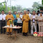 Hội phật tử chùa Phúc Mỹ khởi công xây dựng nhà tình nghĩa cho  bà Cao Thị Phương