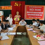 BCH Đảng bộ xã Nam Sơn tổ chức kiểm điểm NQTW4 khóa XII