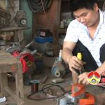 Nghị lực của chàng trai khuyết tật Lê Văn Mỹ, xóm 3, xã Lam Sơn