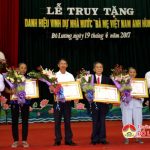 Huyện Đô Lương tổ chức lễ truy tặng danh hiệu vinh dự Nhà nước ” Mẹ Việt Nam anh hùng”