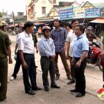 Đô Lương tổ chức ra quân giải tỏa vi phạm hành lang giao thông đường bộ, vỉa hè trên địa bàn.
