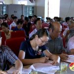 Đại biểu HĐND tỉnh và HĐND huyện tiếp xúc cử tri tại xã Nhân Sơn