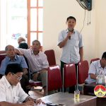 Đại biểu HĐND huyện tiếp xúc cử xã Tràng Sơn