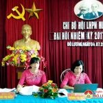 Đại hội chi bộ hội phụ nữ huyện Đô Lương nhiệm kỳ 2017-2020