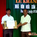 Xóm 3, xã Thuận Sơn khánh thành nhà văn hóa theo tiêu chí nông thôn mới
