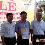 Dòng họ Thái Bá xã Yên Sơn tổ chức lễ trao thưởng khuyến học.