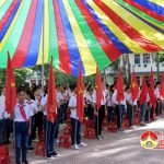 Trường THCS Lý Nhật Quang tổ chức lễ giảng năm học 2017 – 2018