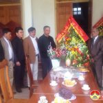 Đồng chí Trương Hồng Phúc thăm và tặng quà tại giáo xứ Bột Đà