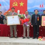 Xã Đặng Sơn tổ chức đón bằng công nhận đạt chuẩn  nông thôn mới.
