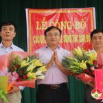 Huyện ủy trao Quyết định luân chuyển cán bộ