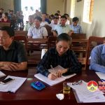 Đồng chí Nguyễn Thị Anh Quang- Phó chủ tịch UBND huyện tiếp xúc cử tri xã Thuận Sơn