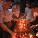 Thị trấn Đô Lương tổ chức lễ thắp nến tri ân các anh hùng liệt sỹ nhân ngày thương binh liệt sỹ 27/7