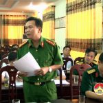 Ban chỉ đạo diễn tập huyện Đô Lương họp triển khai công tác tổ chức diễn tập khu vực phong thủ huyện năm 2018.