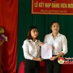 Đô Lương: Kết nạp đảng đầu tiên ở xóm 6 Đặng Sơn