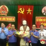 Trao quyết định bổ nhiệm Viện trưởng VKSND huyện Đô Lương