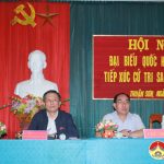 Đại biểu Quốc hội tiếp xúc cử tri huyện Đô Lương