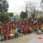 Trường mầm non Việt Anh tổ chức chương trình “Bé vui xuân đón tết”