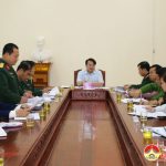 Hội đồng nghĩa vụ quân sự huyện tổ chức hội nghị triển khai công tác giao, nhận quân năm 2019