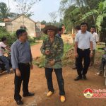 Đồng chí Ngọc Kim Nam kiểm tra tiến độ xây dựng 1 số công trình trên địa bàn