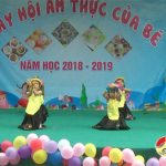 Mầm non Hồng Sơn tổ chức này hội ẩm thực của Bé