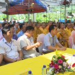 Đô Lương: Lễ đúc chuông chùa 3 Nàng