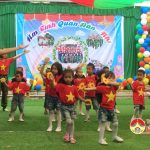 Trường mầm non Quang Sơn: Tổ chức chương trình ấm tình quân dân nhí