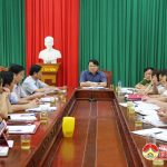 UBND huyện Đô Lương tổ chức hội nghị thường kì tháng 5 năm 2019