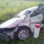 Nữ tài xế nhập viện do va chạm với xe ô tải