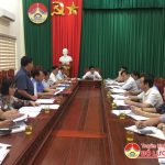 Hội nghị thống nhất nội dung, chương trình kỳ họp lần thứ 9 HĐND huyện khóa XIX- nhiệm kỳ 2016- 2021