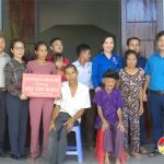 Hội chữ thập đỏ Đô Lương: Trao nhà tình nghĩa cho chị Nguyễn Thị Quang ở xóm 7 xã Hồng Sơn