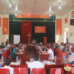 Xã Đại Sơn tổ chức diễn tập phòng thủ năm 2019.