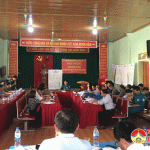 Xã Hồng Sơn diễn tập chiến đấu phòng thủ năm 2019