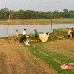 Phát hiện thi thể nam giới ở bờ sông Lam