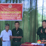 Hội CCB huyện Đô Lương: Khánh thành và bàn giao nhà đồng đội cho hội viên Nguyễn Doãn Thái ở xã Trung Sơn