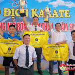 Đô Lương đạt thành tích cao tại giải Karate Thanh Chương mở rộng.