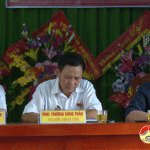 Đại biểu HĐND tỉnh và huyện về tiếp xúc, đối thoại với cử tri xã Hòa Sơn