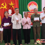 Đồng chí Hoàng Văn Hiệp – Phó chủ tịch UBND huyện dự lễ Đại đoàn kết X7 Ngọc Sơn