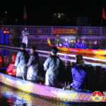 Đô Lương tổ chức khôi phục trò diễn xướng đối đáp dân ca tại đền Quả Sơn.