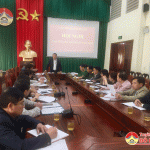 UBND huyện Đô Lương họp phiên thường kỳ tháng 2/2020