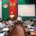 UBND Huyện tham gia hội nghị trực tuyến về công tác phòng chống dịch Covid – 19.