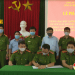 Công an huyện Đô Lương phát động đợt thi đua đặc biệt lập thành tích xuất sắc kỷ niệm 130 năm ngày sinh Chủ tịch Hồ Chí Minh